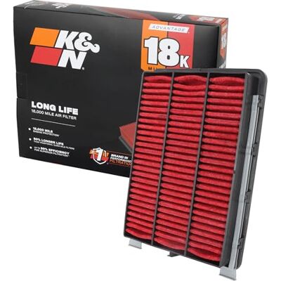 K&N Engine Air Filter: Long Life 18,000 Mile Replacement Air Filter: Compatible with 2016-2020 HYUNDAI/KIA (Tucson, Sportage), KNA-5046 K&N Engine Air Filter: Long Life 18,000 Mile Replacement Air Filter: Compatible with 2016-2020 HYUNDAI/KIA (Tucson, Sportage), KNA-5046