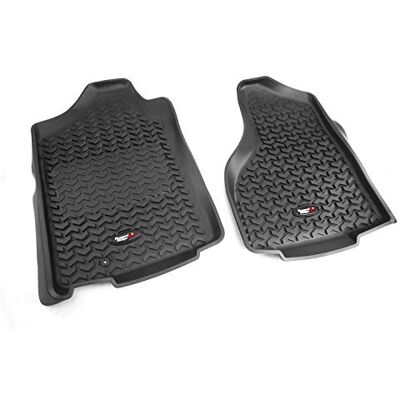 Rugged Ridge All-Terrain 82903.01 Black Front Row Floor Liner For Select Dodge Ram, Ram 1500, 2500 and 3500 Models Rugged Ridge All-Terrain 82903.01 Black Front Row Floor Liner For Select Dodge Ram, Ram 1500, 2500 and 3500 Models