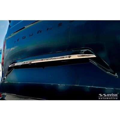Avisa krom rostfritt stål bakre trimlist kompatibel med Ford Tourneo Custom II (V710) 2023– (med baklucka) Avisa krom rostfritt stål bakre trimlist kompatibel med Ford Tourneo Custom II (V710) 2023– (med baklucka)