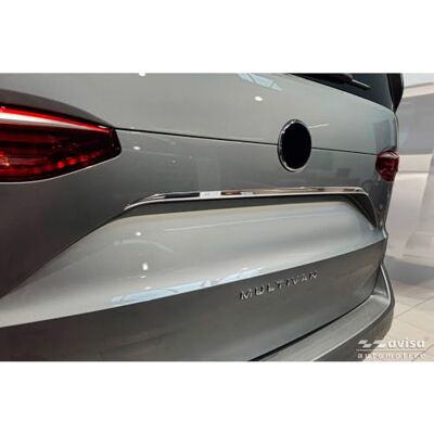 Avisa krom rostfritt stål trimningslist för baklucka kompatibel med Volkswagen Mulivan T7 2021– Avisa krom rostfritt stål trimningslist för baklucka kompatibel med Volkswagen Mulivan T7 2021–