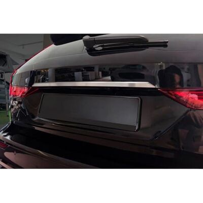 Avisa borstat rostfritt stål trimningslist för baklucka kompatibel med Volvo V60 II 2018– Avisa borstat rostfritt stål trimningslist för baklucka kompatibel med Volvo V60 II 2018–