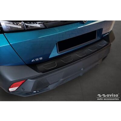 Avisa matt-svart rostfritt stål stötdämpskydd kompatibelt med Peugeot 408 II Fastback 2023– Avisa matt-svart rostfritt stål stötdämpskydd kompatibelt med Peugeot 408 II Fastback 2023–