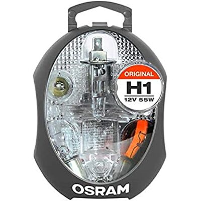 OSRAM Reservlampor för bilar, Car lamp kit, CLK H1, Oförpackad (1 Pieces) OSRAM Reservlampor för bilar, Car lamp kit, CLK H1, Oförpackad (1 Pieces)