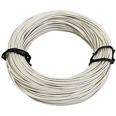 cyclingcolors elektrisk kabel koppartråd bil motorcykel, 0,5 mm² vit 5 meter cyclingcolors elektrisk kabel koppartråd bil motorcykel, 0,5 mm² vit 5 meter