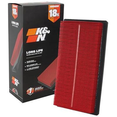 K&N Engine Air Filter: Long Life 18,000 Mile Replacement Air Filter: Compatible with 2016-2020 Toyota/Jeep/Fiat (Corolla, Hatchback, Camry Hybrid, Avalon,C-HR, RAV4 Hybrid, Renegade, 500X), KNA-3080 K&N Engine Air Filter: Long Life 18,000 Mile Replacement Air Filter: Compatible with 2016-2020 Toyota/Jeep/Fiat (Corolla, Hatchback, Camry Hybrid, Avalon,C-HR, RAV4 Hybrid, Renegade, 500X), KNA-3080