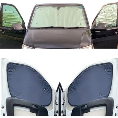 Covprotec Fönsterpersiennsats som passar Volkswagen T6 (2016 -datum) Swb baklucka regnsensor + utskärning. Vändbar, termisk Covprotec Fönsterpersiennsats som passar Volkswagen T6 (2016 -datum) Swb baklucka regnsensor + utskärning. Vändbar, termisk