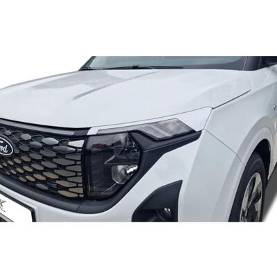 RDX Racedesign RDX strålkastare spoilers kompatibla med Ford Transit Courier & Tourneo Courier 2023- (med LED-indikatorer och DRL) (ABS glansig vit) RDX Racedesign RDX strålkastare spoilers kompatibla med Ford Transit Courier & Tourneo Courier 2023- (med LED-indikatorer och DRL) (ABS glansig vit)