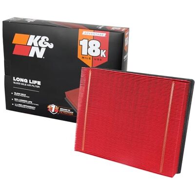K&N Motorluftfilter: Lång livslängd 18 000 mil ersättnings luftfilter: Kompatibel med 1999-2019 Chevy/GMC lastbil/SUV V6/V8 (Silverado, Suburban, Tahoe, Sierra, Yukon, Avalanche), KNA-2129 K&N Motorluftfilter: Lång livslängd 18 000 mil ersättnings luftfilter: Kompatibel med 1999-2019 Chevy/GMC lastbil/SUV V6/V8 (Silverado, Suburban, Tahoe, Sierra, Yukon, Avalanche), KNA-2129