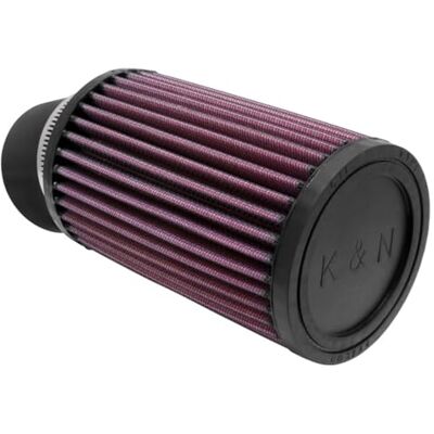 K&N universellt klämbart luftfilter: Hög prestanda, premium, tvättbar, utbytesmotorfilter: Flänsdiameter: 2,4375 tum, filterhöjd: 15,24 cm, flänslängd: 2 tum, form: rund, RU-1770 K&N universellt klämbart luftfilter: Hög prestanda, premium, tvättbar, utbytesmotorfilter: Flänsdiameter: 2,4375 tum, filterhöjd: 15,24 cm, flänslängd: 2 tum, form: rund, RU-1770
