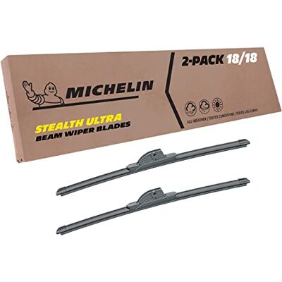 Michelin Stealth Ultra Dubbelpaket 18-tums torkarblad Passar Select Opel Corsa B (1993-2002), Renault Clio I (1990-1999), Peugeot 205 II (1987-2000), VW Golf II (1983-1992) (19-1818SUBA) Michelin Stealth Ultra Dubbelpaket 18-tums torkarblad Passar Select Opel Corsa B (1993-2002), Renault Clio I (1990-1999), Peugeot 205 II (1987-2000), VW Golf II (1983-1992) (19-1818SUBA)