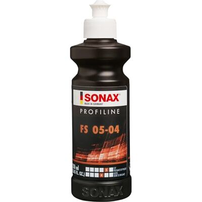 SONAX SN 1837804 Profiline FS 44320 Polering för att ta Bort Dammdetaljer, Färgdimma, Slipspår, 250 ml SONAX SN 1837804 Profiline FS 44320 Polering för att ta Bort Dammdetaljer, Färgdimma, Slipspår, 250 ml