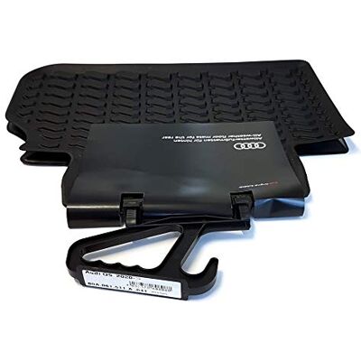 Audi 80A061511A041 gummigolvmattor bak 2 x gummimattor alla vädermattor, utan fästsystem, svart Audi 80A061511A041 gummigolvmattor bak 2 x gummimattor alla vädermattor, utan fästsystem, svart