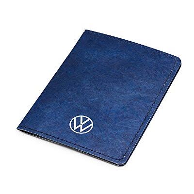 Volkswagen 000087404E dokument mapp fodral fordonsregistreringsskydd, med ny VW-logotyp Volkswagen 000087404E dokument mapp fodral fordonsregistreringsskydd, med ny VW-logotyp