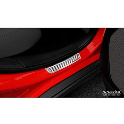 Avisa 2/13013 rostfritt stål instegslist lämplig för Mercedes GLA (X156) 2013–2017 & FL 2017–2 delar (bakdörrar) Avisa 2/13013 rostfritt stål instegslist lämplig för Mercedes GLA (X156) 2013–2017 & FL 2017–2 delar (bakdörrar)