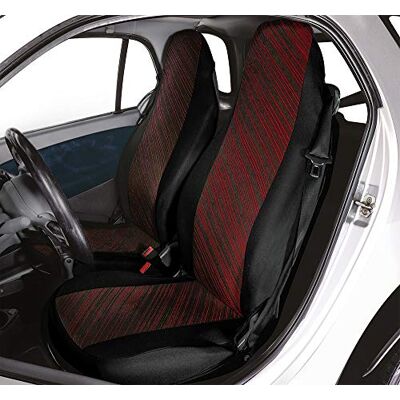 Cora 000129168 Anpassade Smart Fortwo Framsätesöverdrag, Diago Röd Cora 000129168 Anpassade Smart Fortwo Framsätesöverdrag, Diago Röd