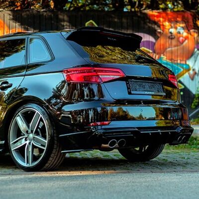 Oneway 8V Facelift bakdiffusor för Audi S3 Sportback Oneway 8V Facelift bakdiffusor för Audi S3 Sportback