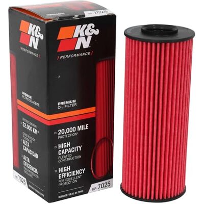 K&N Premium oljefilter: Designad för att skydda din motor: Passar utvalda CHRYSLER/DODGE/JEEP/RAM-fordonsmodeller (se produktbeskrivningen för fullständig lista över kompatibla fordon), HP-7025 K&N Premium oljefilter: Designad för att skydda din motor: Passar utvalda CHRYSLER/DODGE/JEEP/RAM-fordonsmodeller (se produktbeskrivningen för fullständig lista över kompatibla fordon), HP-7025