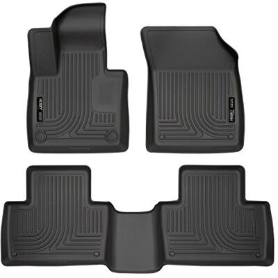 Husky Liners 95601 passar 2016-19 Volvo XC90, svart, väderbeater främre och 2:a sätesgolvmattor Husky Liners 95601 passar 2016-19 Volvo XC90, svart, väderbeater främre och 2:a sätesgolvmattor
