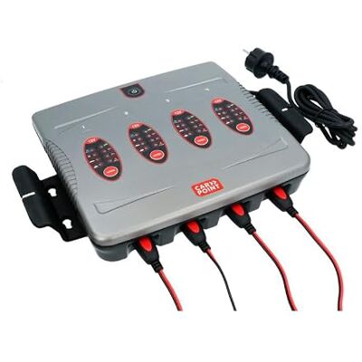 Carpoint BX-6 batteriladdare 16A/4 Bank Carpoint BX-6 batteriladdare 16A/4 Bank