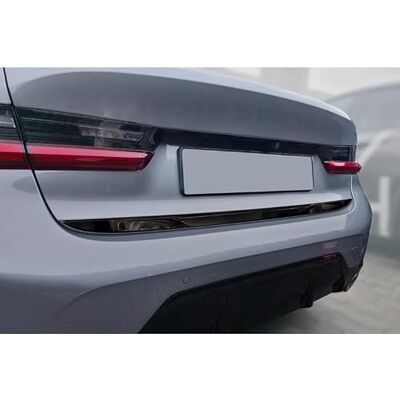 Avisa svart krom rostfritt stål trimlist för bakluckan kompatibel med BMW 3-serien (G20) M-Sport Facelift 2018–2022, Facelift 2022–2024 & Facelift 2024– Avisa svart krom rostfritt stål trimlist för bakluckan kompatibel med BMW 3-serien (G20) M-Sport Facelift 2018–2022, Facelift 2022–2024 & Facelift 2024–
