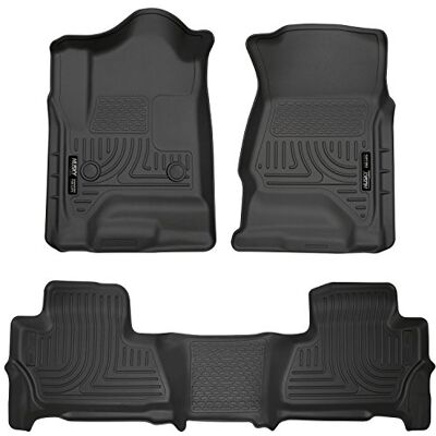 Husky Liners Weatherbeater-serien Fram- och 2:a sits golvfoder – svart 99201 Passar Chevrolet Tahoe/GMC Yukon 3 st Husky Liners Weatherbeater-serien Fram- och 2:a sits golvfoder – svart 99201 Passar Chevrolet Tahoe/GMC Yukon 3 st