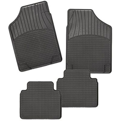 CarFashion Allväder skålmatta B2, bil bilmattor set i svart, 4 delar, utan matthållare för, årsmodell 02/2003–10/2010 CarFashion Allväder skålmatta B2, bil bilmattor set i svart, 4 delar, utan matthållare för, årsmodell 02/2003–10/2010