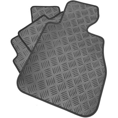 Covprotec Gummi bilmattssats kompatibel/ersättning för Peugeot 206CC skräddarsydda mattor, kraftiga, vattentäta, halkfria Covprotec Gummi bilmattssats kompatibel/ersättning för Peugeot 206CC skräddarsydda mattor, kraftiga, vattentäta, halkfria