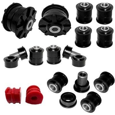 PROBLEM SOLVING BUSHINGS PSB Bushings – komplett bakre polyuretanuttag – kompatibel med Nissan Qashqai 2007–2012 & XTrail 2007–2020 PROBLEM SOLVING BUSHINGS PSB Bushings – komplett bakre polyuretanuttag – kompatibel med Nissan Qashqai 2007–2012 & XTrail 2007–2020