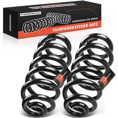 Frankberg 2 x fjädrar underredsfjäder bakaxel kompatibel med A6 Avant 4F5 C6 2.0L-3.2L kombi 2004–2011 Replace# 4F051115BR Frankberg 2 x fjädrar underredsfjäder bakaxel kompatibel med A6 Avant 4F5 C6 2.0L-3.2L kombi 2004–2011 Replace# 4F051115BR