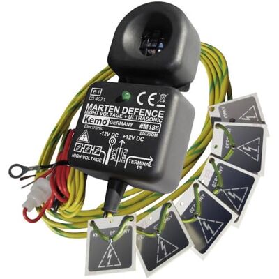 Kemo För motorfordon 12 V/DC M186 Mårdskydd, Svart, 13 x 7 x 3 cm Kemo För motorfordon 12 V/DC M186 Mårdskydd, Svart, 13 x 7 x 3 cm
