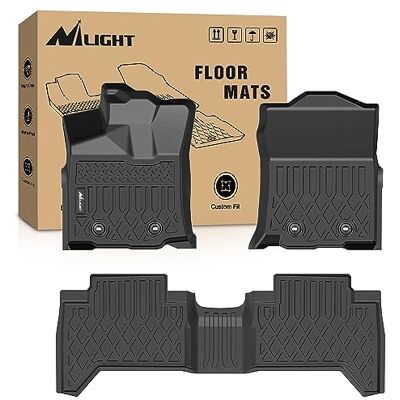 Nilight TPE Floor Mats for Toyota Tacoma Double Cab 2018 2019 2020 2021 2022 2023,All Weather Custom Fit Heavy Duty Floor Liners Nilight TPE Floor Mats for Toyota Tacoma Double Cab 2018 2019 2020 2021 2022 2023,All Weather Custom Fit Heavy Duty Floor Liners