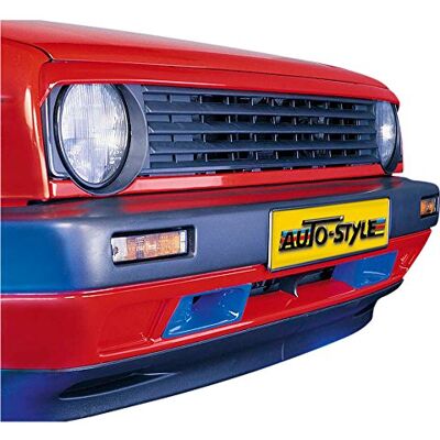 AUTO-STYLE Grill utan märkeseblem kompatibel med Volkswagen Golf II 1983–1991 AUTO-STYLE Grill utan märkeseblem kompatibel med Volkswagen Golf II 1983–1991