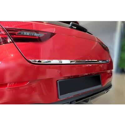 Avisa krom rostfritt stål trimningslist för baklucka kompatibel med Mercedes CLA Shooting Brake (X118) 2019– Avisa krom rostfritt stål trimningslist för baklucka kompatibel med Mercedes CLA Shooting Brake (X118) 2019–