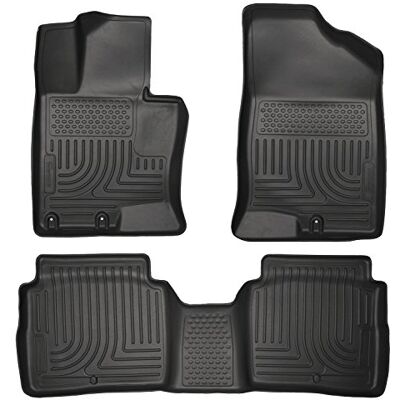 Husky Liners 99691 passar 2011-15 Kia Optima Weatherbeater främre och 2:a sitsgolvmattor, svart Husky Liners 99691 passar 2011-15 Kia Optima Weatherbeater främre och 2:a sitsgolvmattor, svart