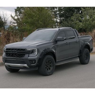 ONEWAY AUTO ACCESSORIES Oneway Set Fender Flares kompatibel med Ford Ranger T9 2022- (Jumbo) Matt svart ONEWAY AUTO ACCESSORIES Oneway Set Fender Flares kompatibel med Ford Ranger T9 2022- (Jumbo) Matt svart
