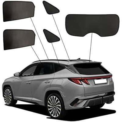 SunClip Privacy & Sun protection kompatibel med Hyundai Tucson (NX4E) 2020- SunClip Privacy & Sun protection kompatibel med Hyundai Tucson (NX4E) 2020-