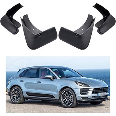 MOERTIFEI Car Splash Guard Mudguard Fender Mud Flaps Compatible with Porsche Macan 2015-2022 16 17 18 19 20 21 MOERTIFEI Car Splash Guard Mudguard Fender Mud Flaps Compatible with Porsche Macan 2015-2022 16 17 18 19 20 21