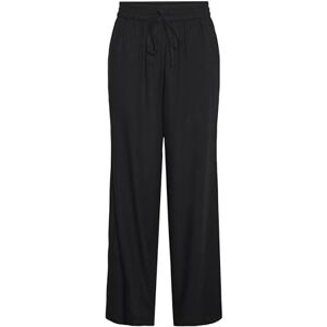 PIECES Pcpia Hw Wide Pants Pwp mm Noos, svart, L PIECES Pcpia Hw Wide Pants Pwp mm Noos, svart, L