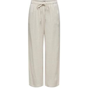 ONLY Onlsiesta Mw pull-up linne Bl Pant Pnt tygbyxor, GRÅ, (XS) W x 32L ONLY Onlsiesta Mw pull-up linne Bl Pant Pnt tygbyxor, GRÅ, (XS) W x 32L