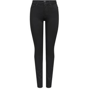 ONLY Byxor för kvinnor, Svart denim, S ONLY Byxor för kvinnor, Svart denim, S