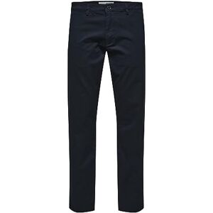 SELECTED HOMME SELETED HOMME SLHSLIM-New Miles 175 Flex Pants W N Chino, Dark Safire, 38/32, Mörk safir, 38W x 32L SELECTED HOMME SELETED HOMME SLHSLIM-New Miles 175 Flex Pants W N Chino, Dark Safire, 38/32, Mörk safir, 38W x 32L