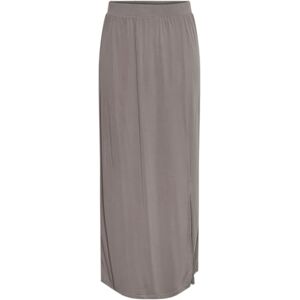 PIECES PCANORA HW Ankle kjol BC, coca mocha, M PIECES PCANORA HW Ankle kjol BC, coca mocha, M