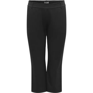 ONLY Carmakoma Cargoldtrash Life Hw STR Culotte Noos, svart, 44W / 32L ONLY Carmakoma Cargoldtrash Life Hw STR Culotte Noos, svart, 44W / 32L