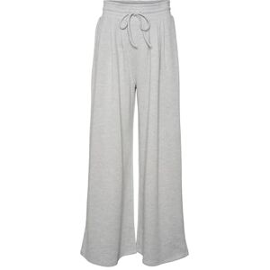 VERO MODA VMJANET HW Wide Pant JRS GA, Ljusgrå melange, XS VERO MODA VMJANET HW Wide Pant JRS GA, Ljusgrå melange, XS