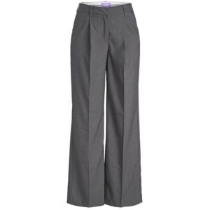 JJXX JXELLIS Wide HW byxa TLR NOOS, Mörkgrå melange, L JJXX JXELLIS Wide HW byxa TLR NOOS, Mörkgrå melange, L