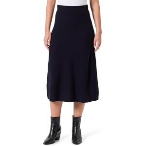 GANT damer superfin lammull kjol kjol, Kvällsblå, S GANT damer superfin lammull kjol kjol, Kvällsblå, S