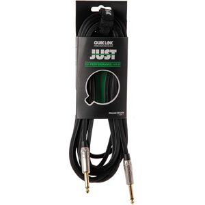 Quiklok JUST JJ 3 SL - Mono jack instrumentkabel Quiklok JUST JJ 3 SL - Mono jack instrumentkabel