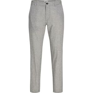 JACK & JONES Jpstace sommar linne blandning chinos byxa Sn, Dammig oliv, 33W / 34L JACK & JONES Jpstace sommar linne blandning chinos byxa Sn, Dammig oliv, 33W / 34L