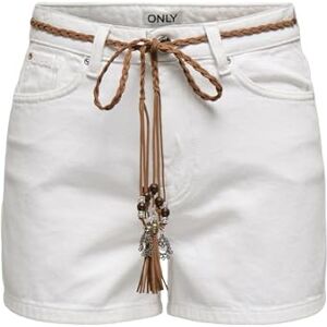 Onlkelly azg017 Vita jeans-shorts - Kvinna Onlkelly azg017 Vita jeans-shorts - Kvinna