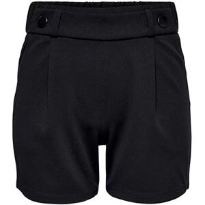 JDY geggo JRS Noos shorts för kvinnor, Svart/detalj: svart knapp, S JDY geggo JRS Noos shorts för kvinnor, Svart/detalj: svart knapp, S